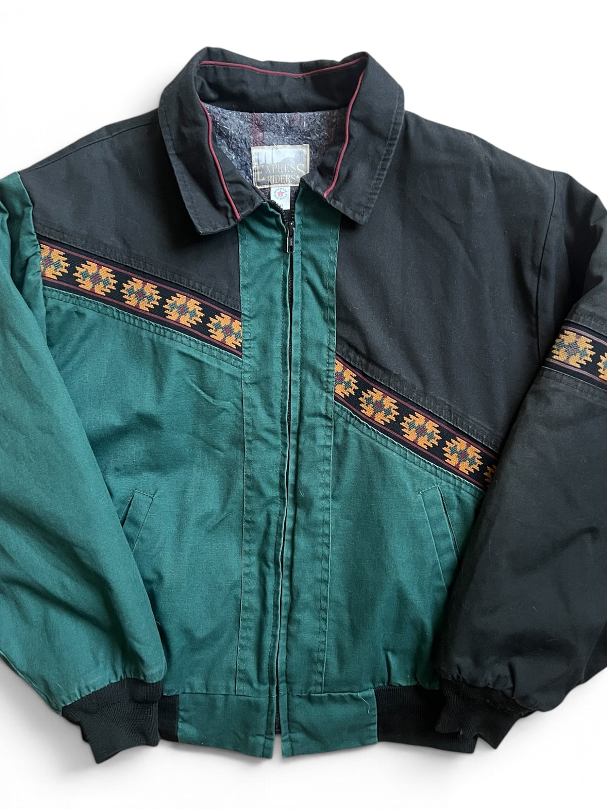 Express Rider Aztec Bomber Jacket