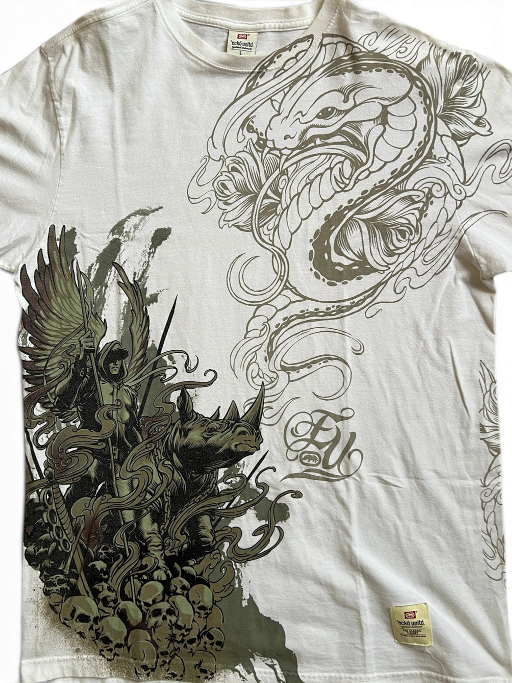 Ecko Unlimited Y2K Grunge Tee Shirt