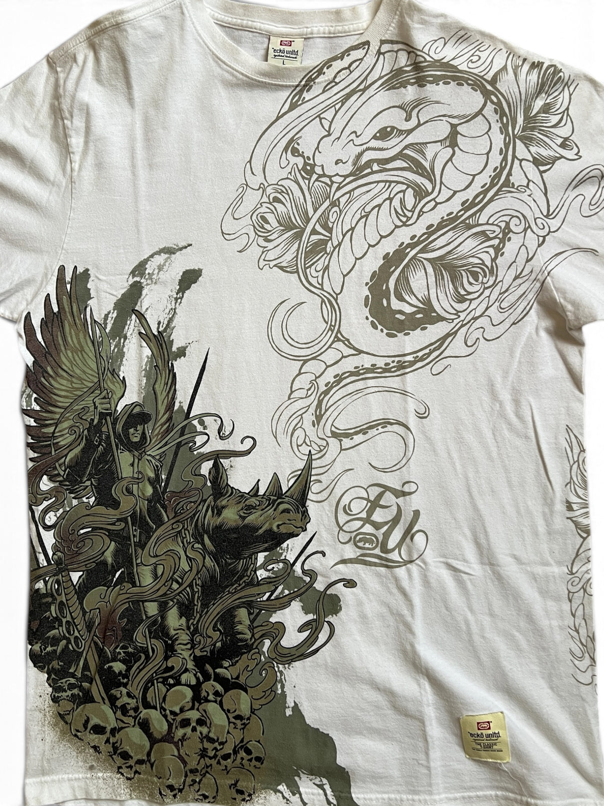 Ecko Unlimited Y2K Grunge Tee Shirt