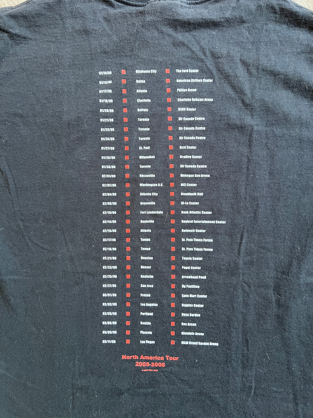 Bon Jovi Have A Good Day 2005/2006 Tee Shirt