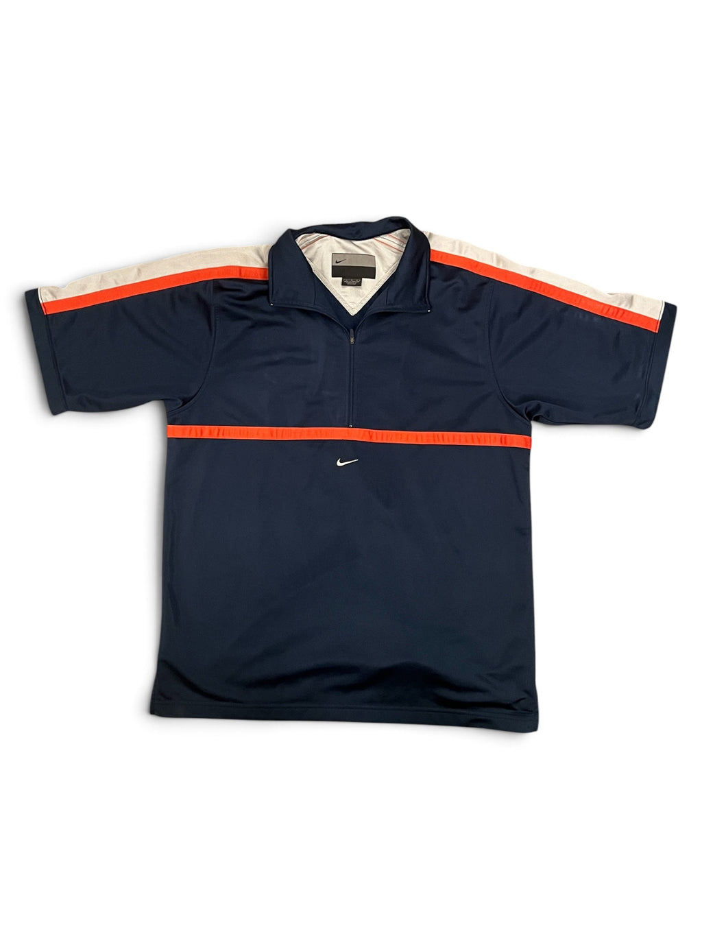 00s Nike Quart Zip Polo