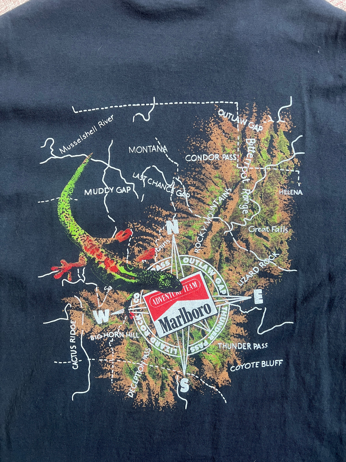 Bootleg Marlboro Pocket Compass Pocket Tee  Shirt