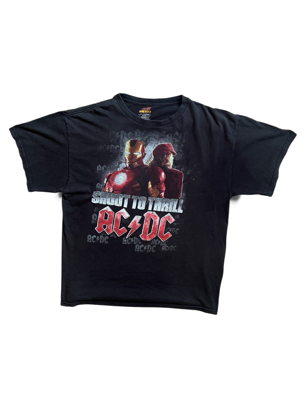 Iron Man 2 x ACDC (2010) Promo Tee Shirt