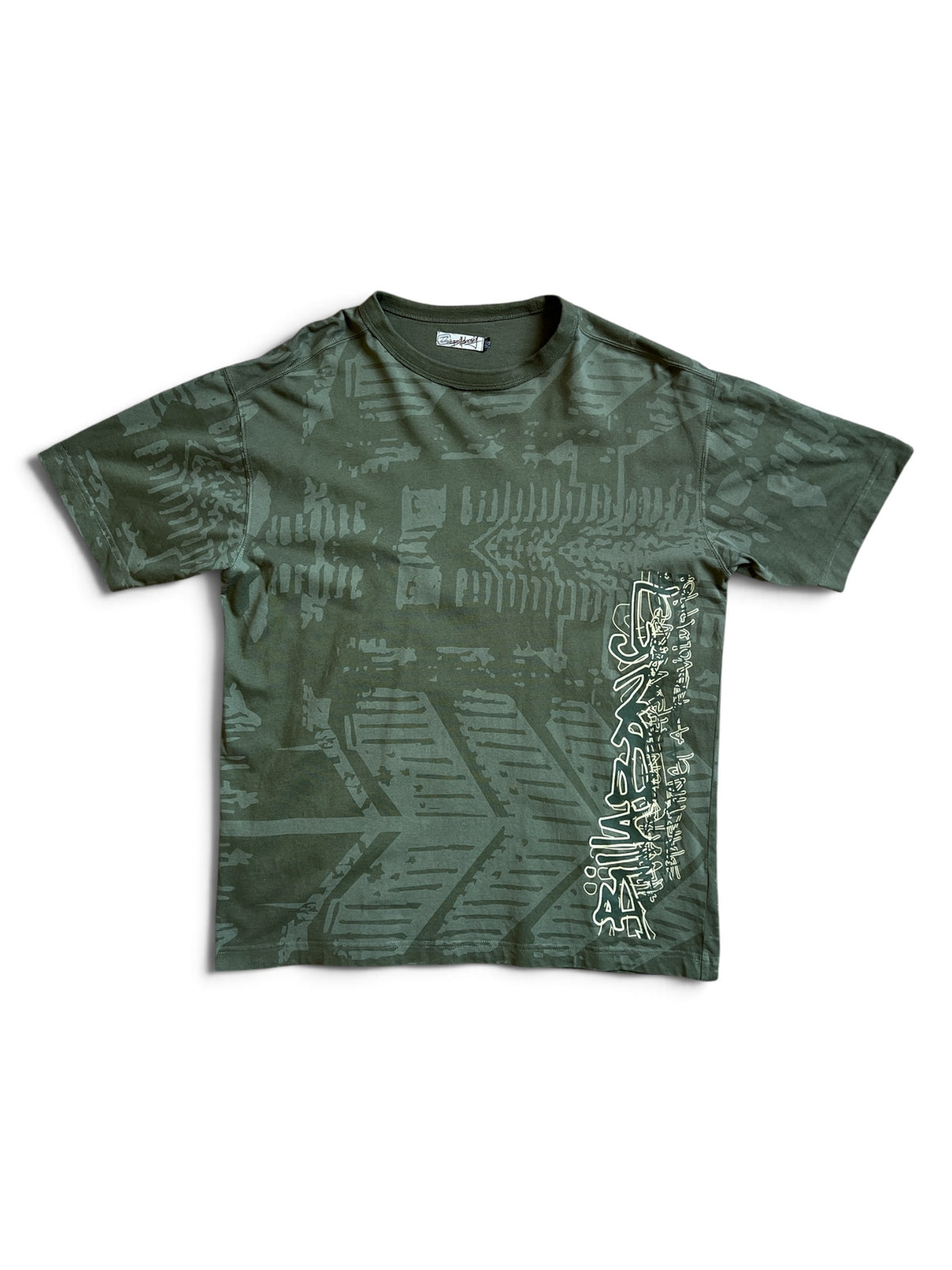 Billabong Green Camo Tee Shirt
