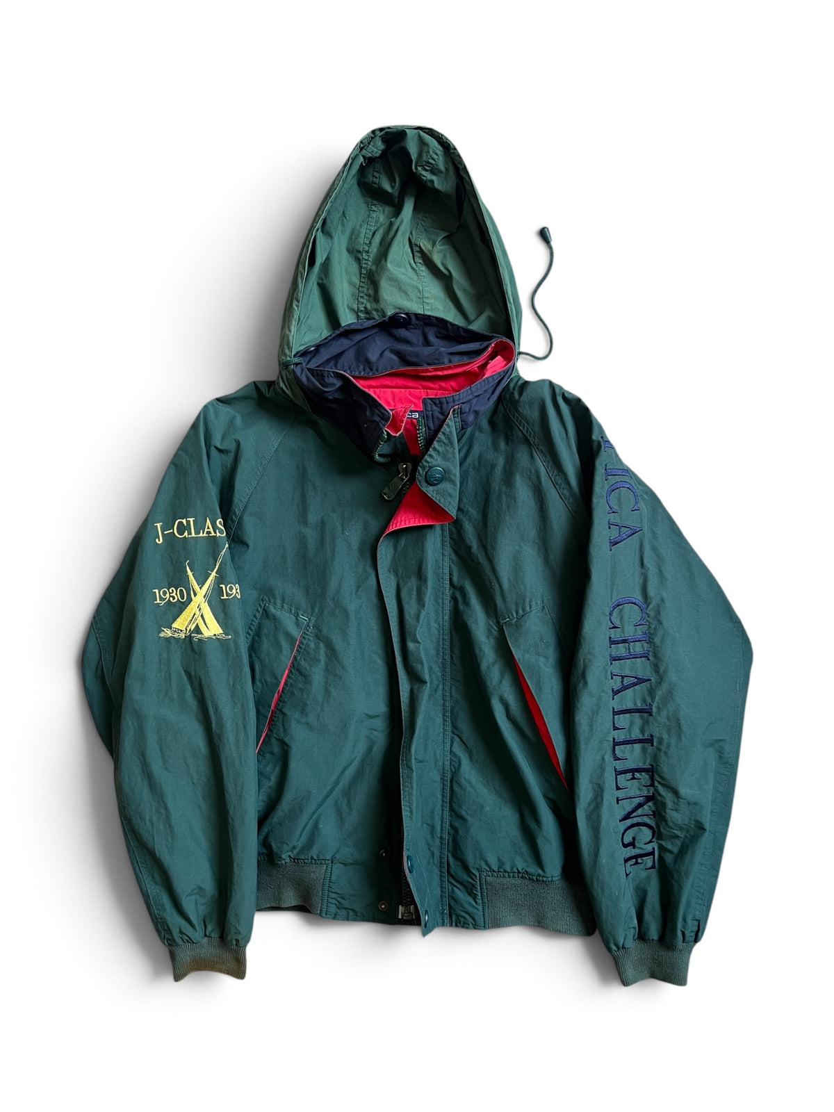 Nautica Challenge J Class Hooded Windbreaker Jacket