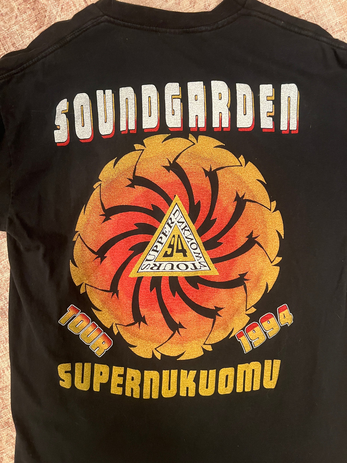 Bootleg Soundgarder 1994 Tour Tee Shirt