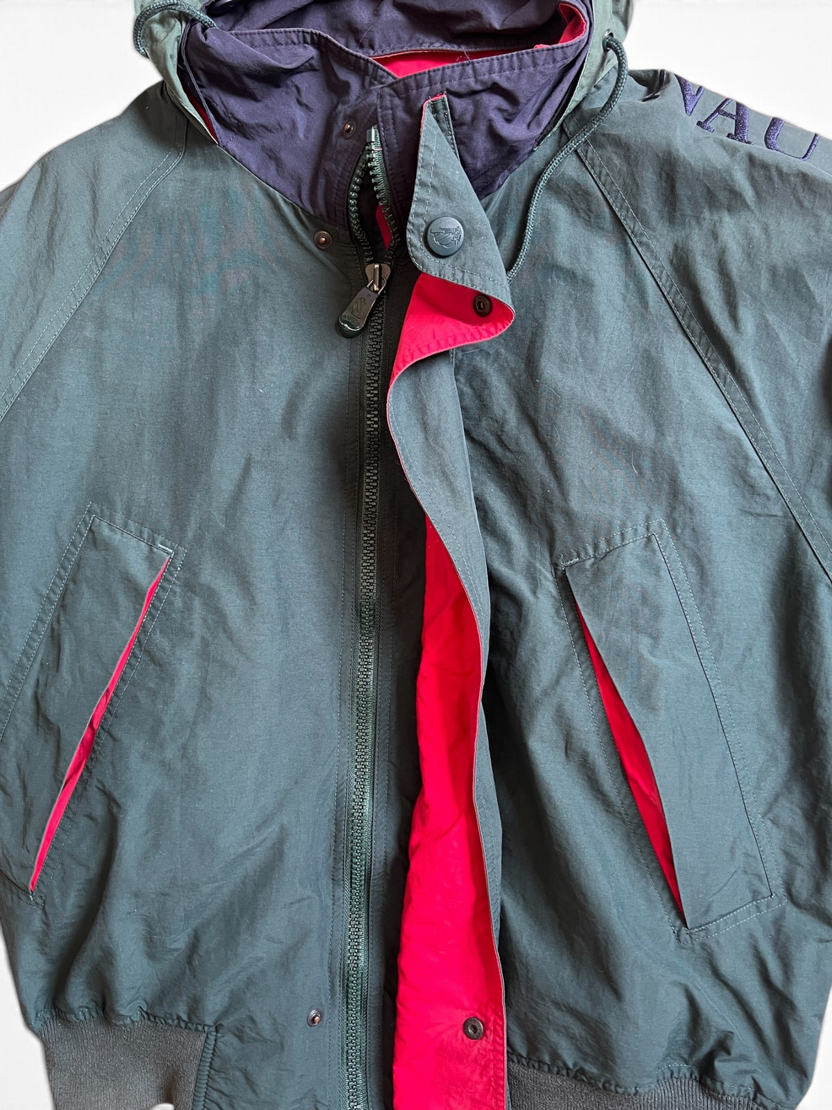 Nautica Challenge J Class Hooded Windbreaker Jacket