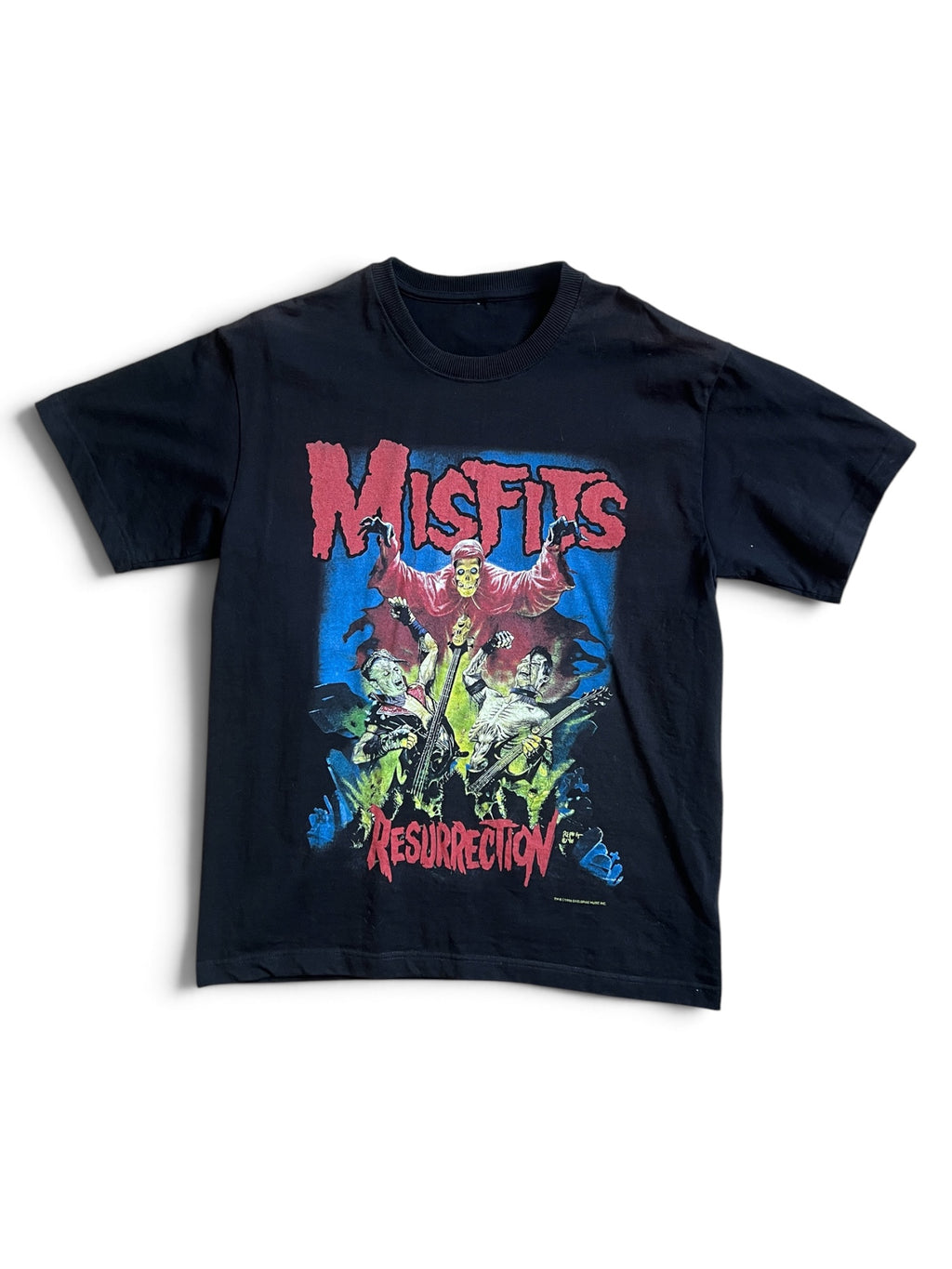 Bootleg Misfits 1996 Resurrection Tour Tee Shirt