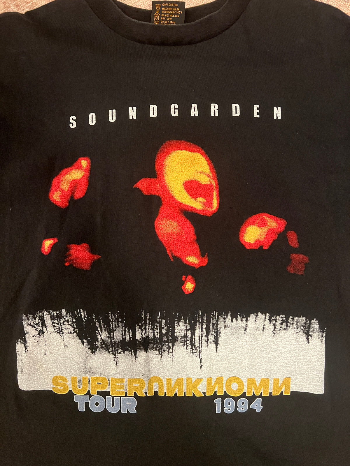 Bootleg Soundgarder 1994 Tour Tee Shirt