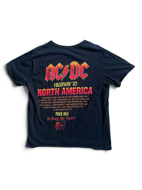 ACDC 2015 Highway To North America Tour Tee Shirt