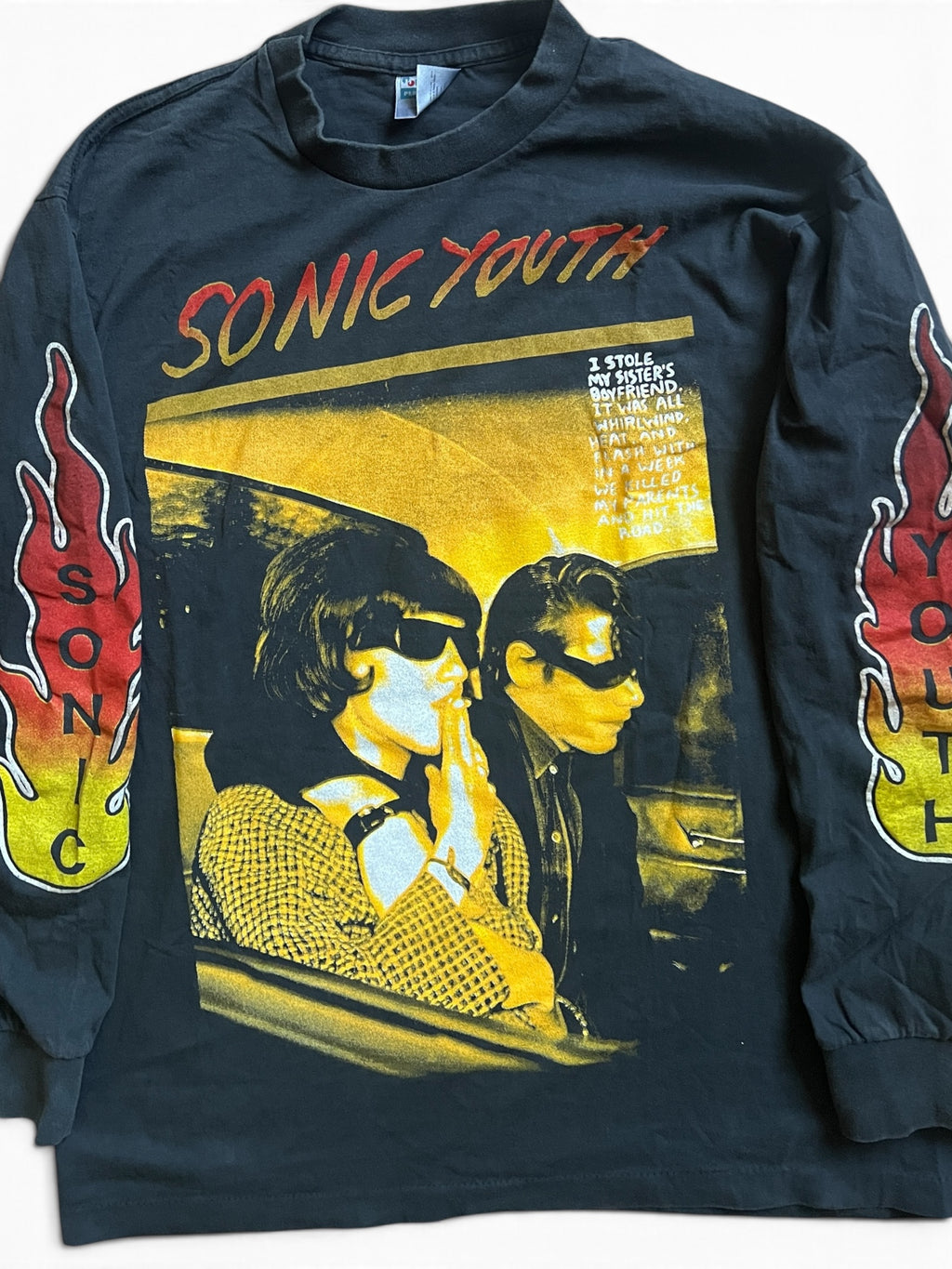 Bootleg Sonic Youth Goo Album Long Sleeve Shirt