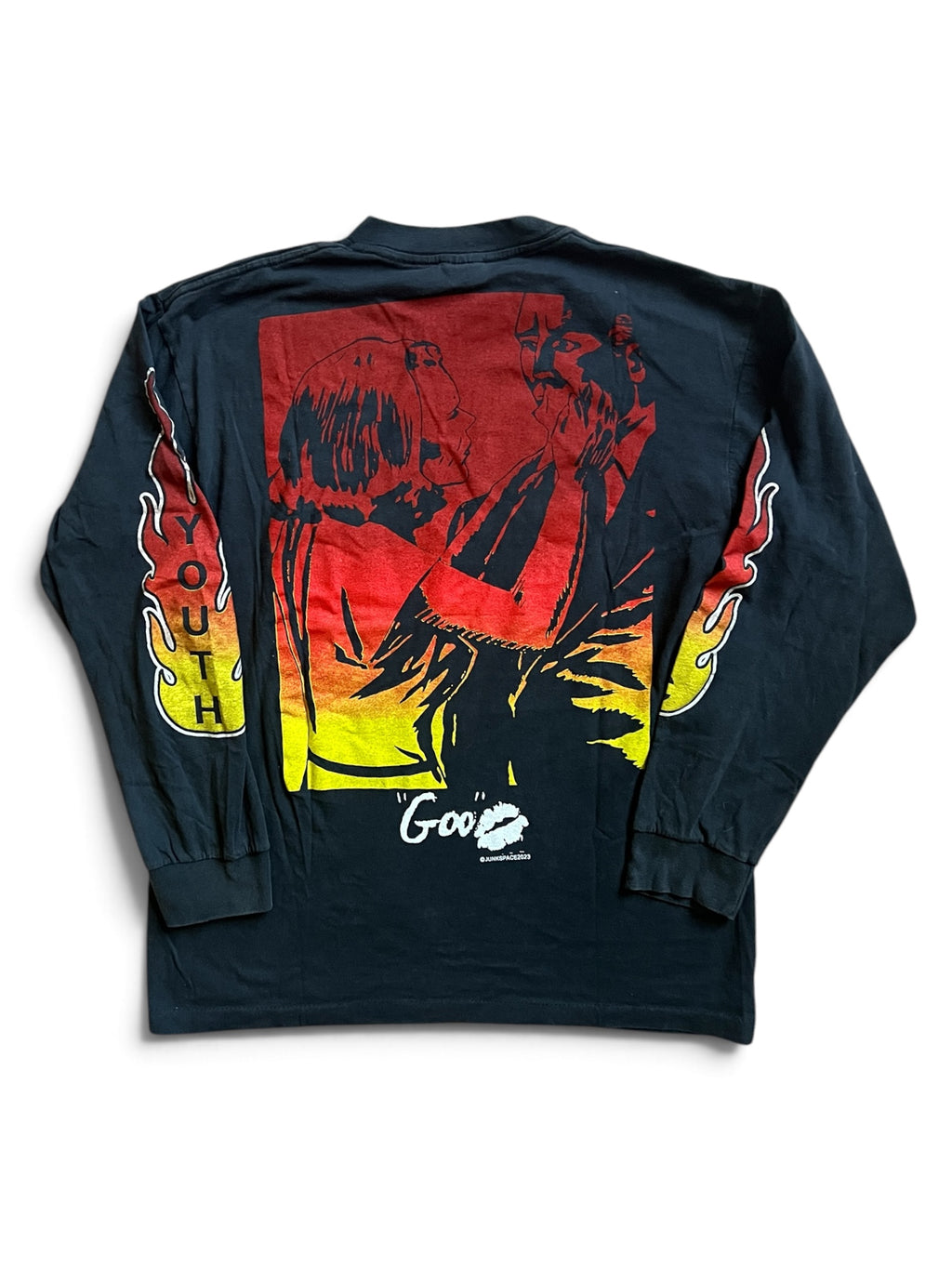 Bootleg Sonic Youth Goo Album Long Sleeve Shirt