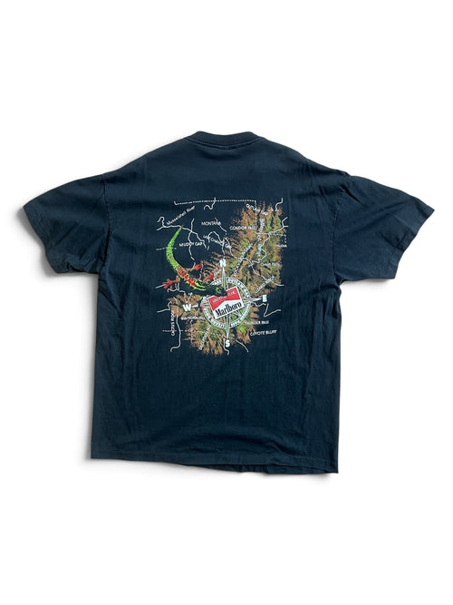 Bootleg Marlboro Pocket Compass Pocket Tee  Shirt
