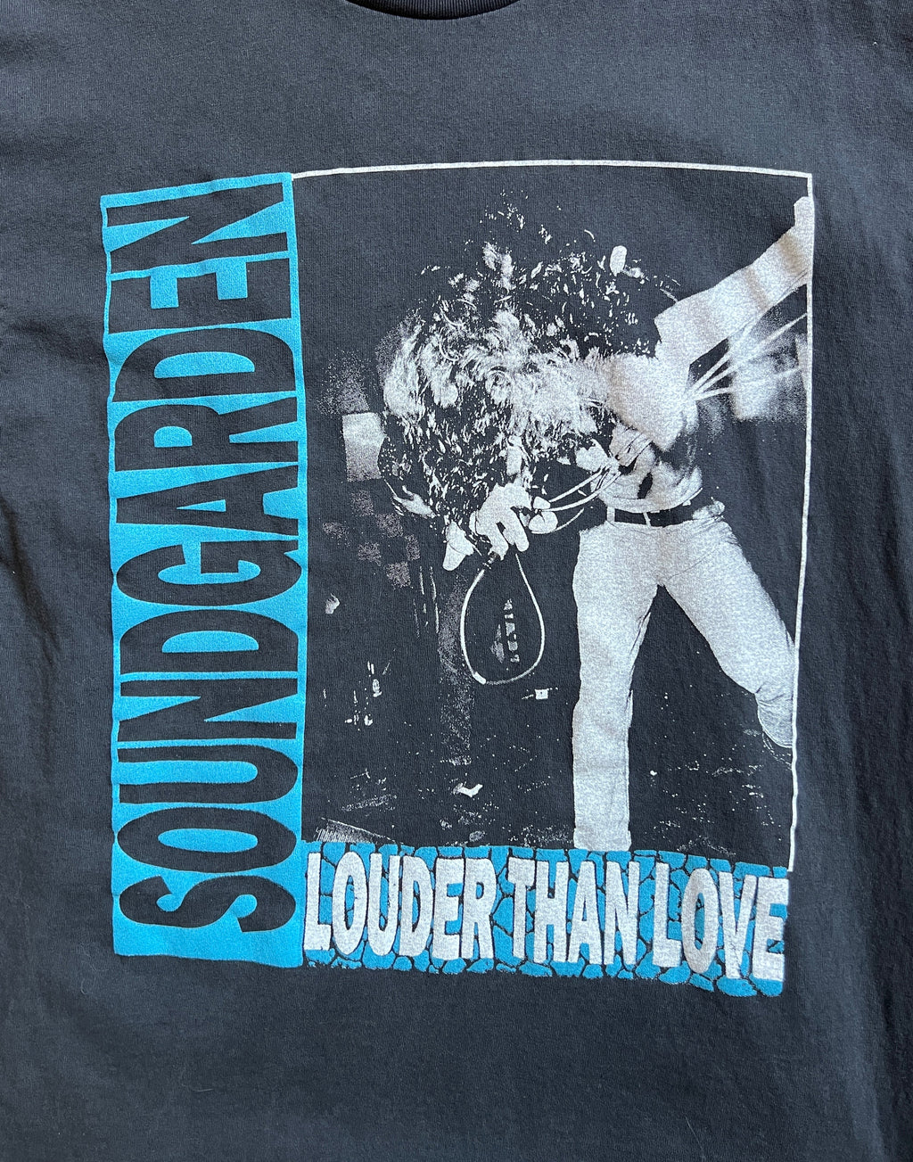Bootleg Sound Garden 1990 Louder Than Love Tee Shirt