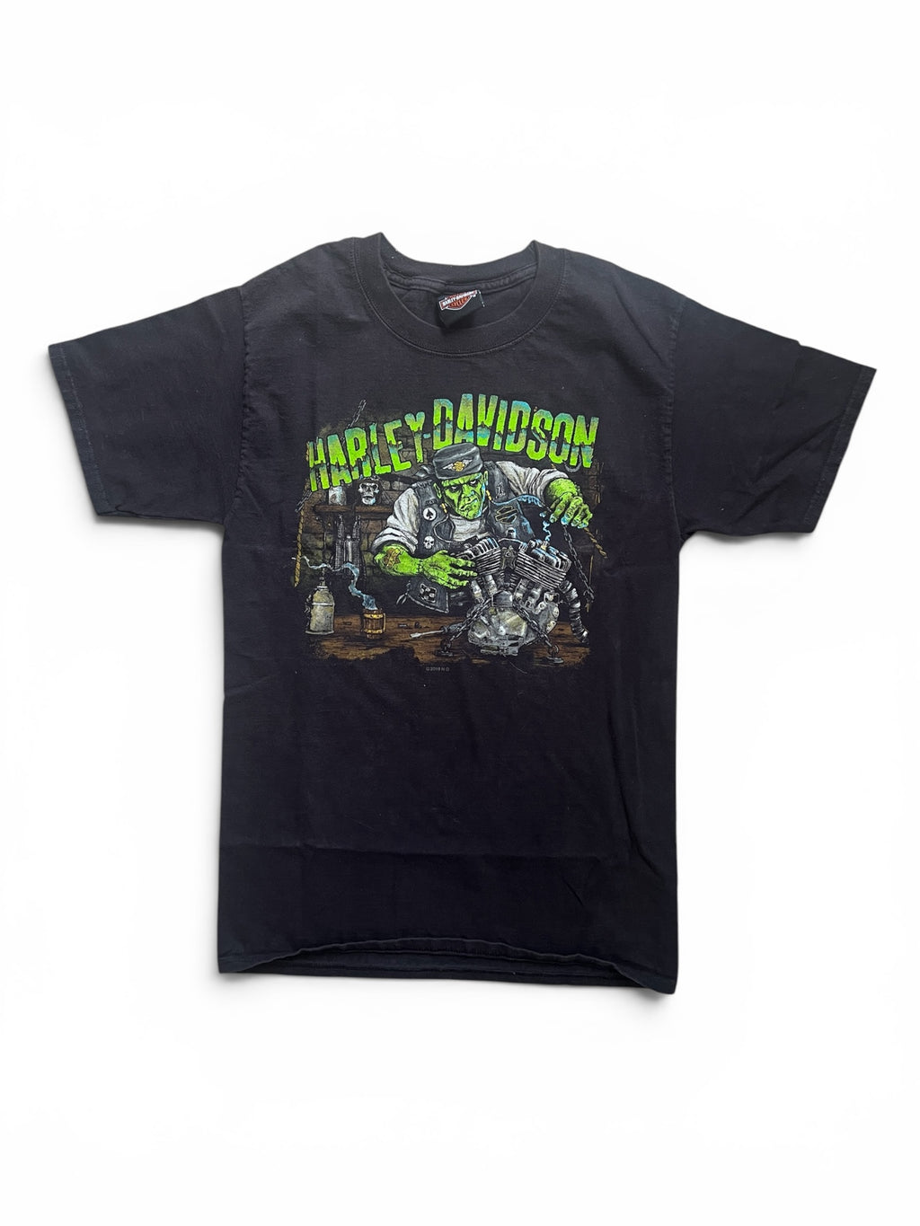 Frankenstein 2019 Harley Davidson Tee Shirt