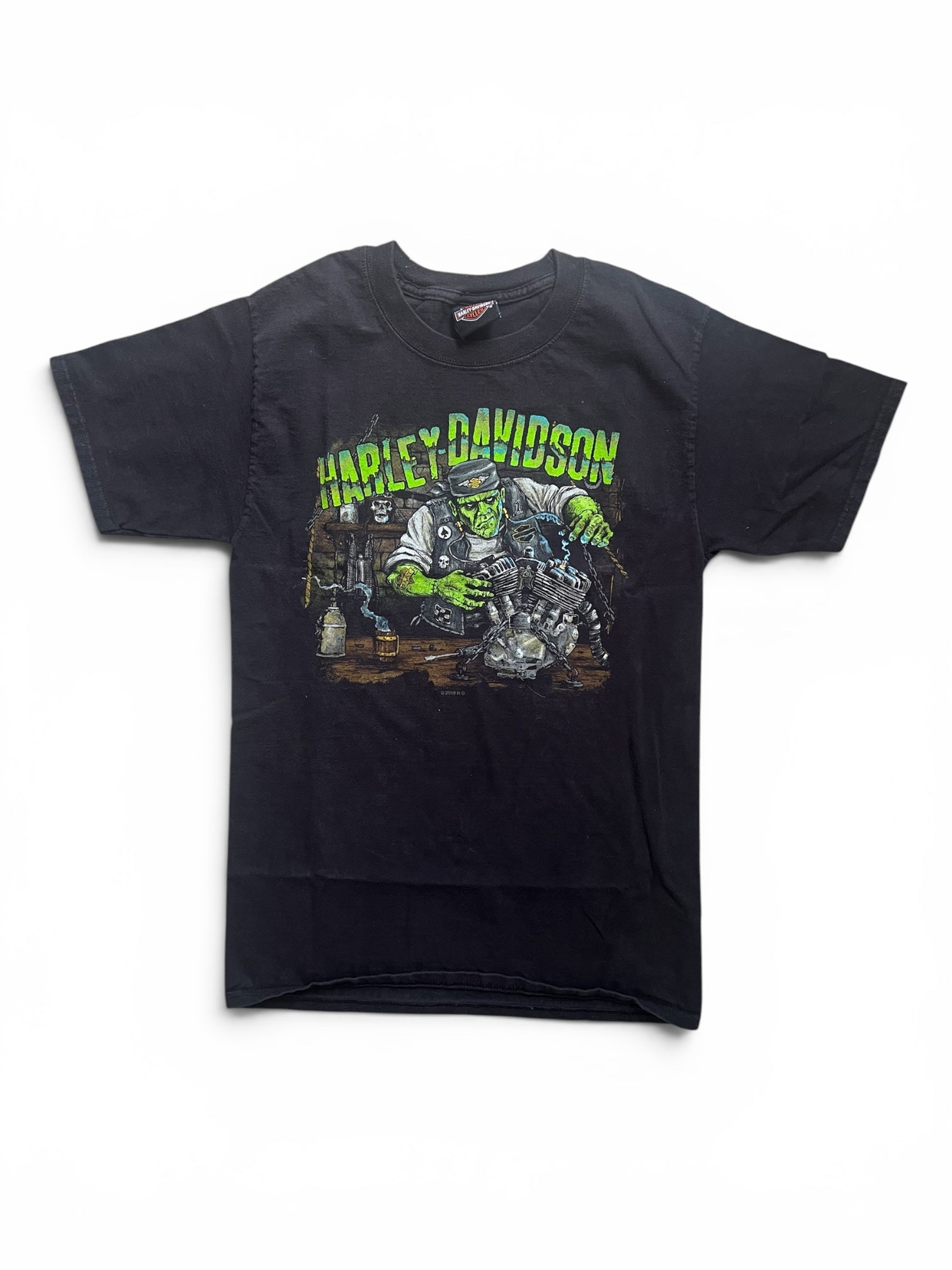 Frankenstein 2019 Harley Davidson Tee Shirt