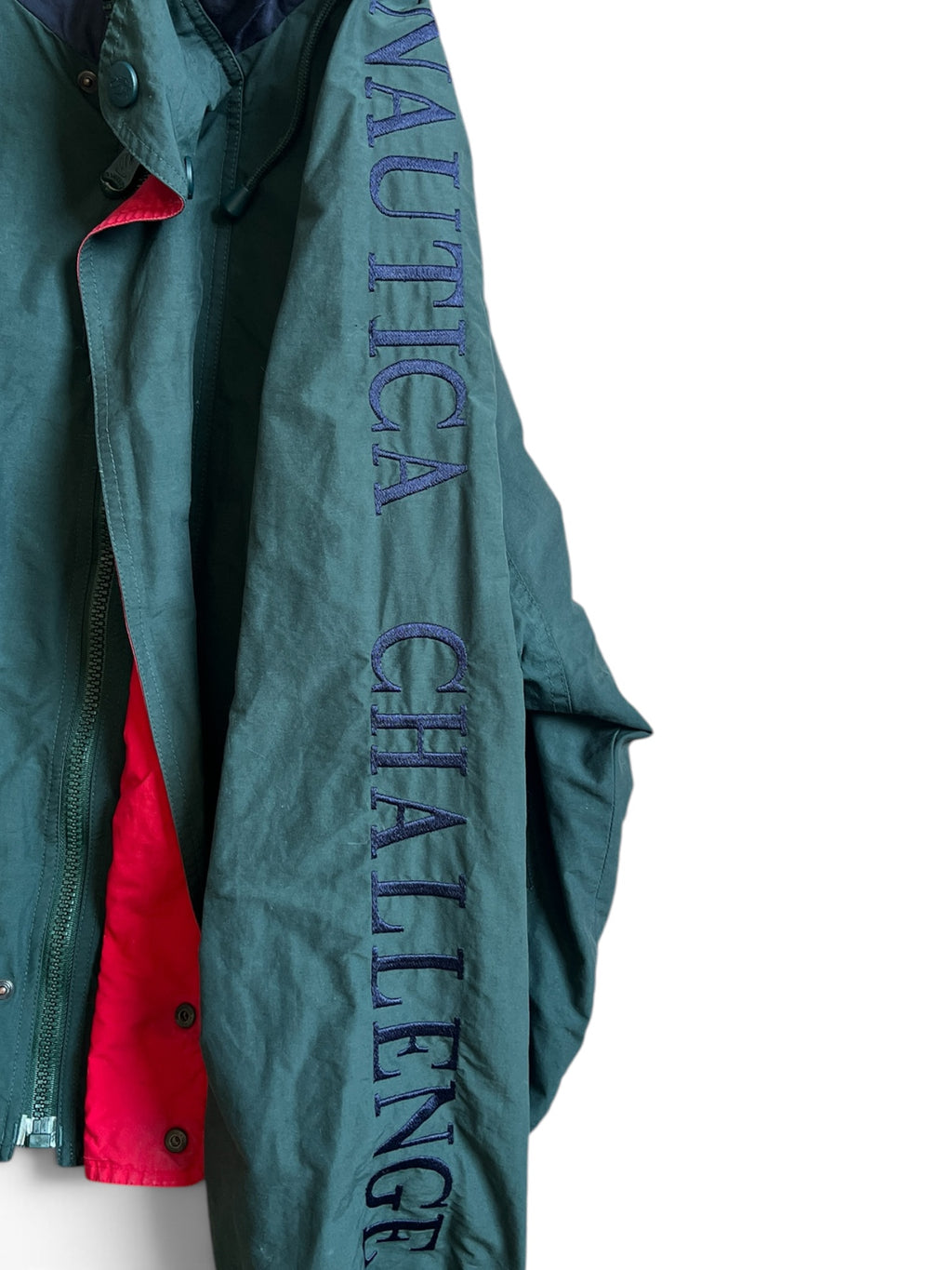 Nautica Challenge J Class Hooded Windbreaker Jacket