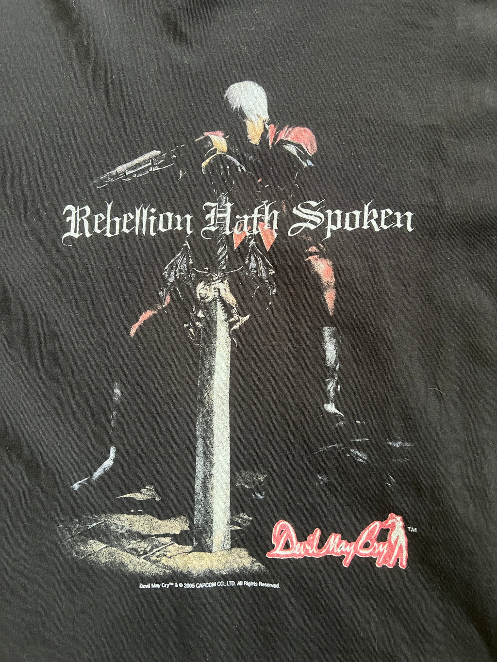Devil May Cry ‘Rebellion Hath Spoken’ Tee Shirt