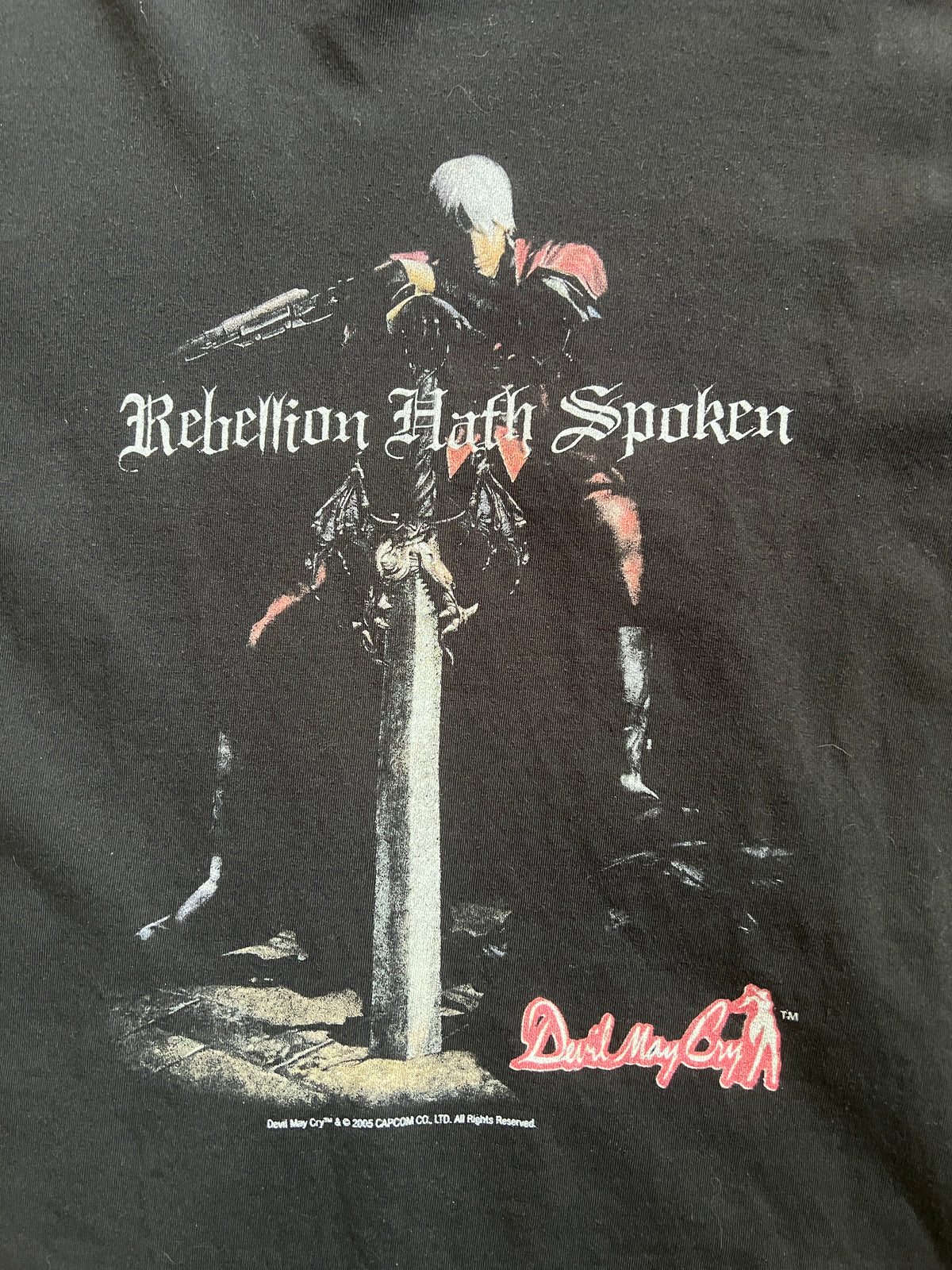 Devil May Cry ‘Rebellion Hath Spoken’ Tee Shirt