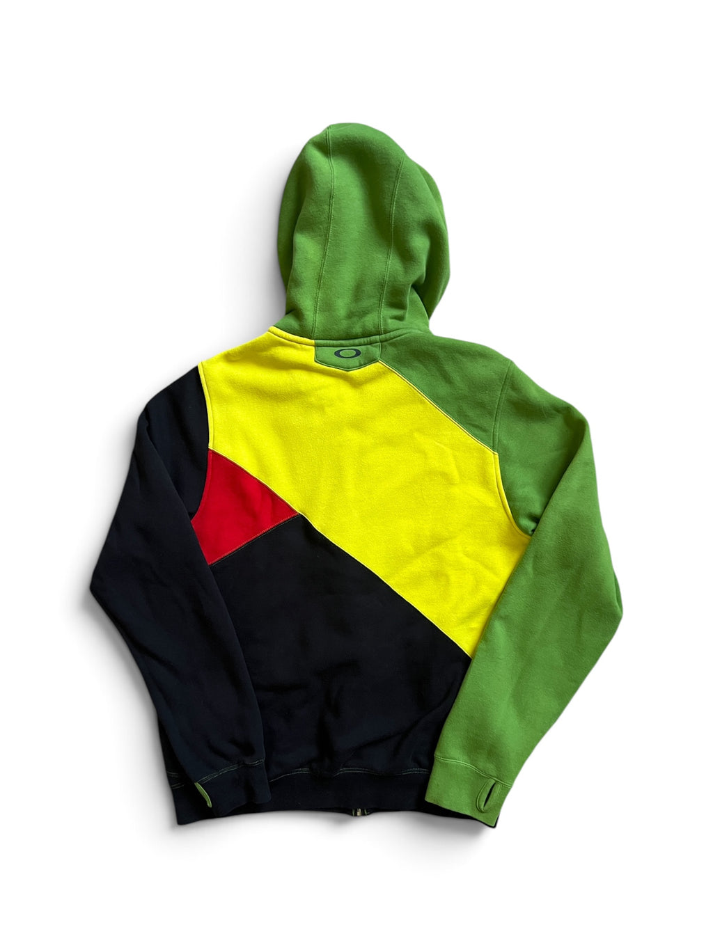 Oakley 00s Rasta Zip Up Hoodie