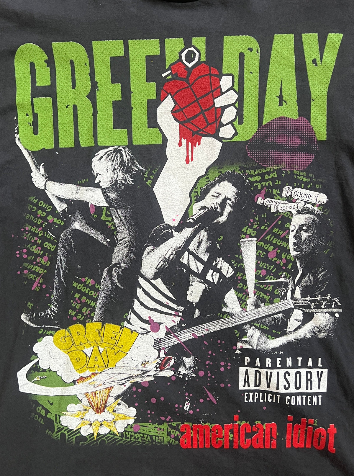Bootleg Green Day American Idiot Promo Tee Shirt