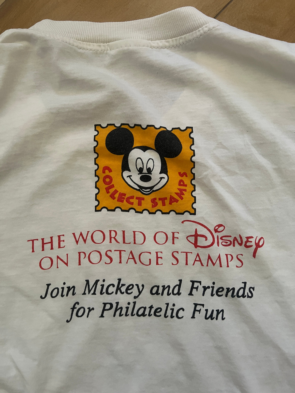 Disney Mickey Mouse Postage Stamps Tee Short
