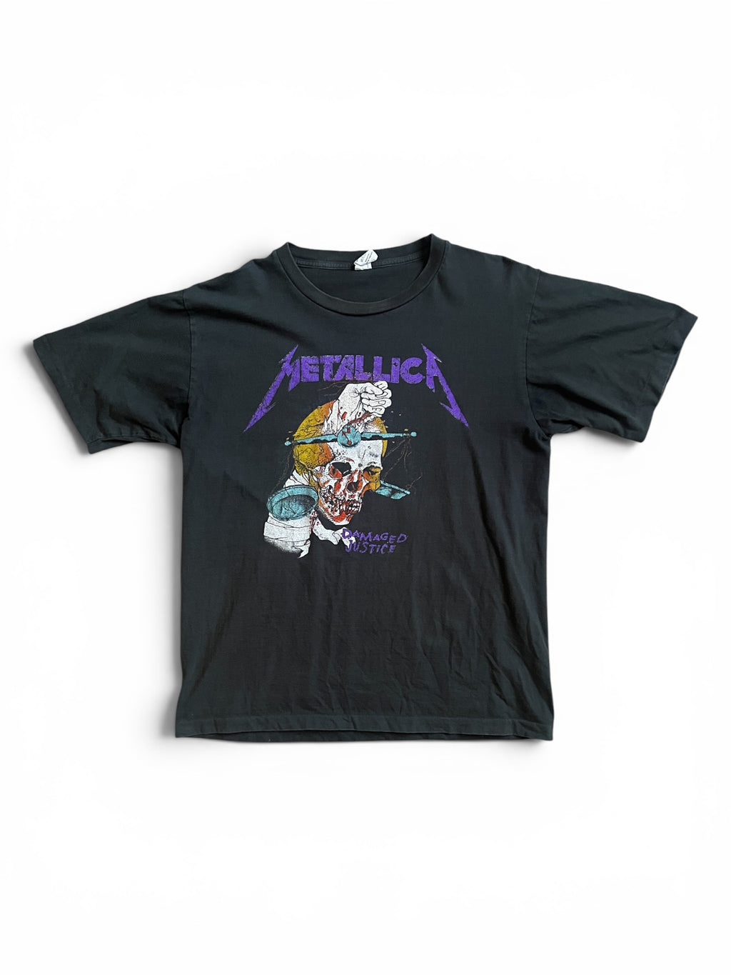 Metallica Damaged Justice Tee Shirt