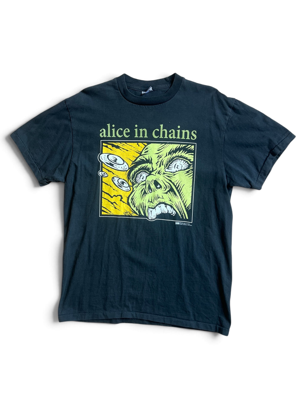 Bootleg Alice in Chains Alien Monster 1996 Tee Shirt