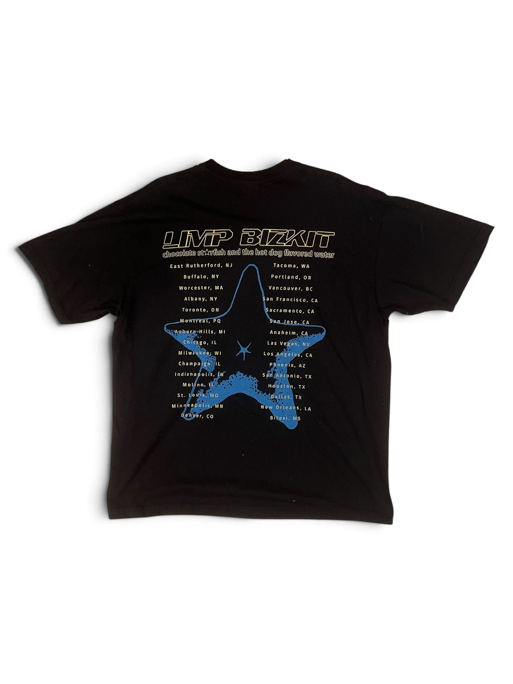Bootleg Limp Bizkit 2000 Tour Tee Shirt