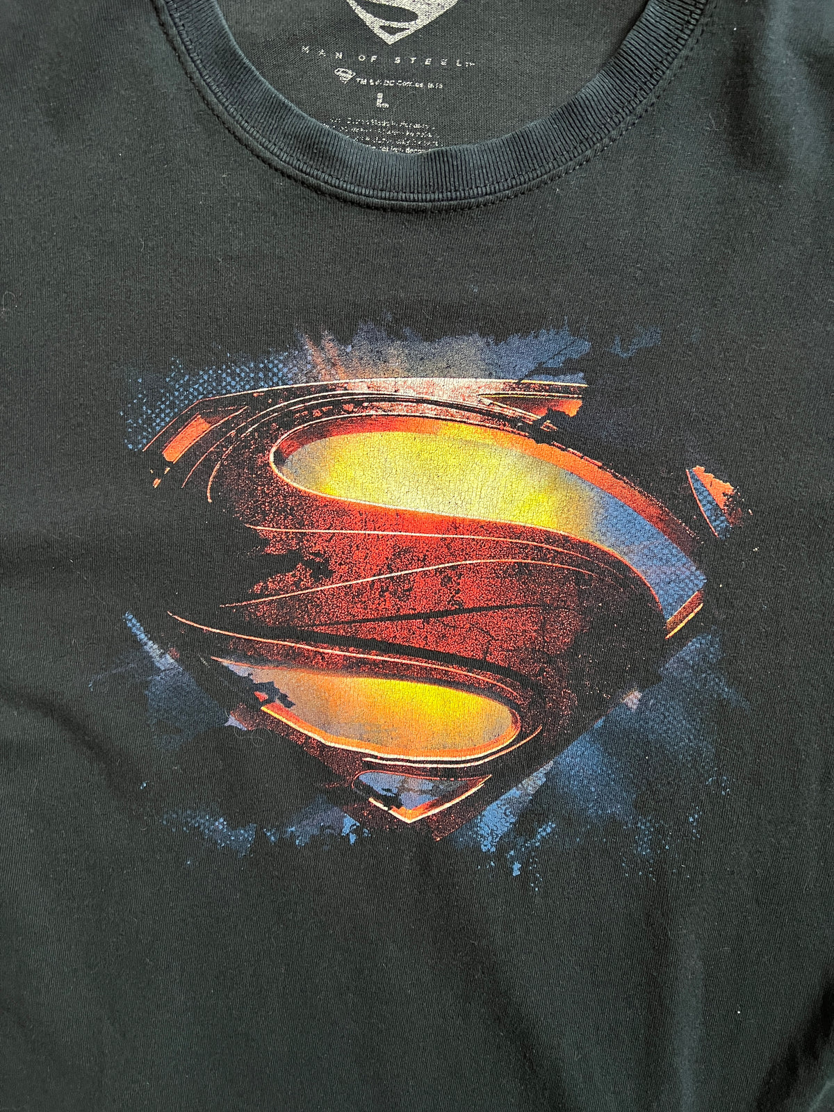 Superman Man Of Steel 2013 Promo Tee Shirt