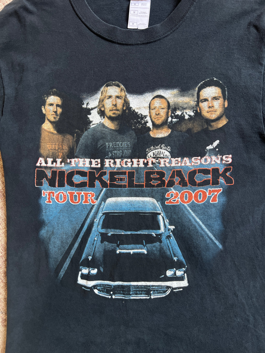 Nickleback 2007 Tour Tee Shirt