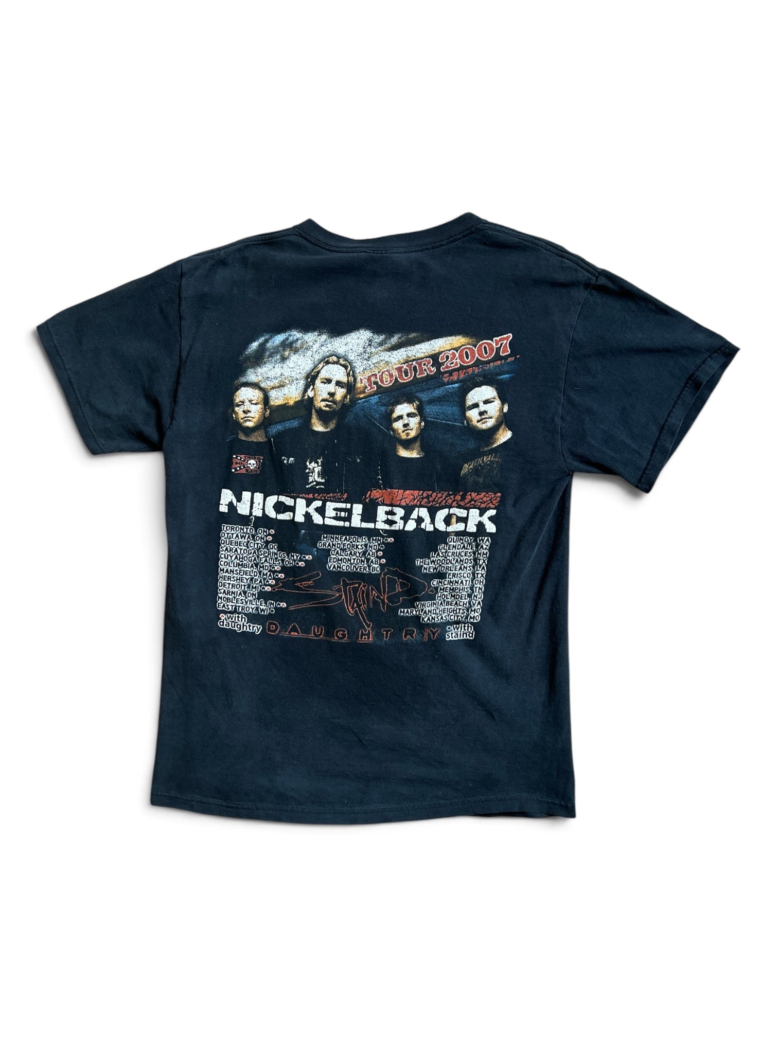 Nickleback 2007 Tour Tee Shirt