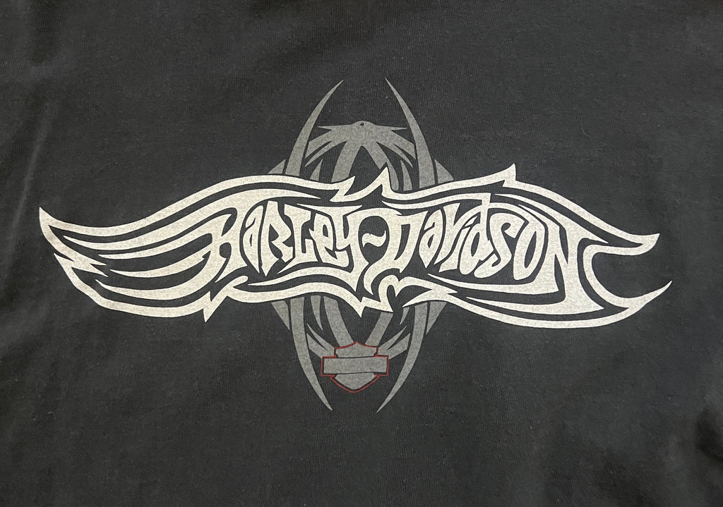 Harley Davidson Auburn Spider Web Long Sleeve Shirt