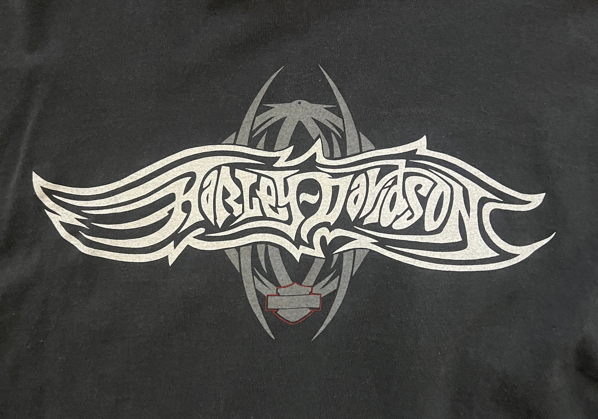 Harley Davidson Auburn Spider Web Long Sleeve Shirt