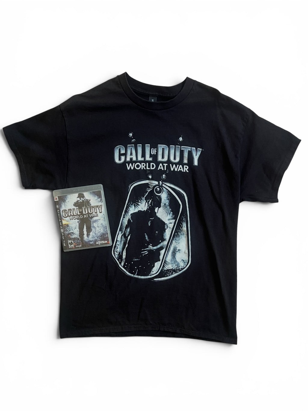 Call Of Duty World At War Tee Shirt (Doe Not Include The Disc)
