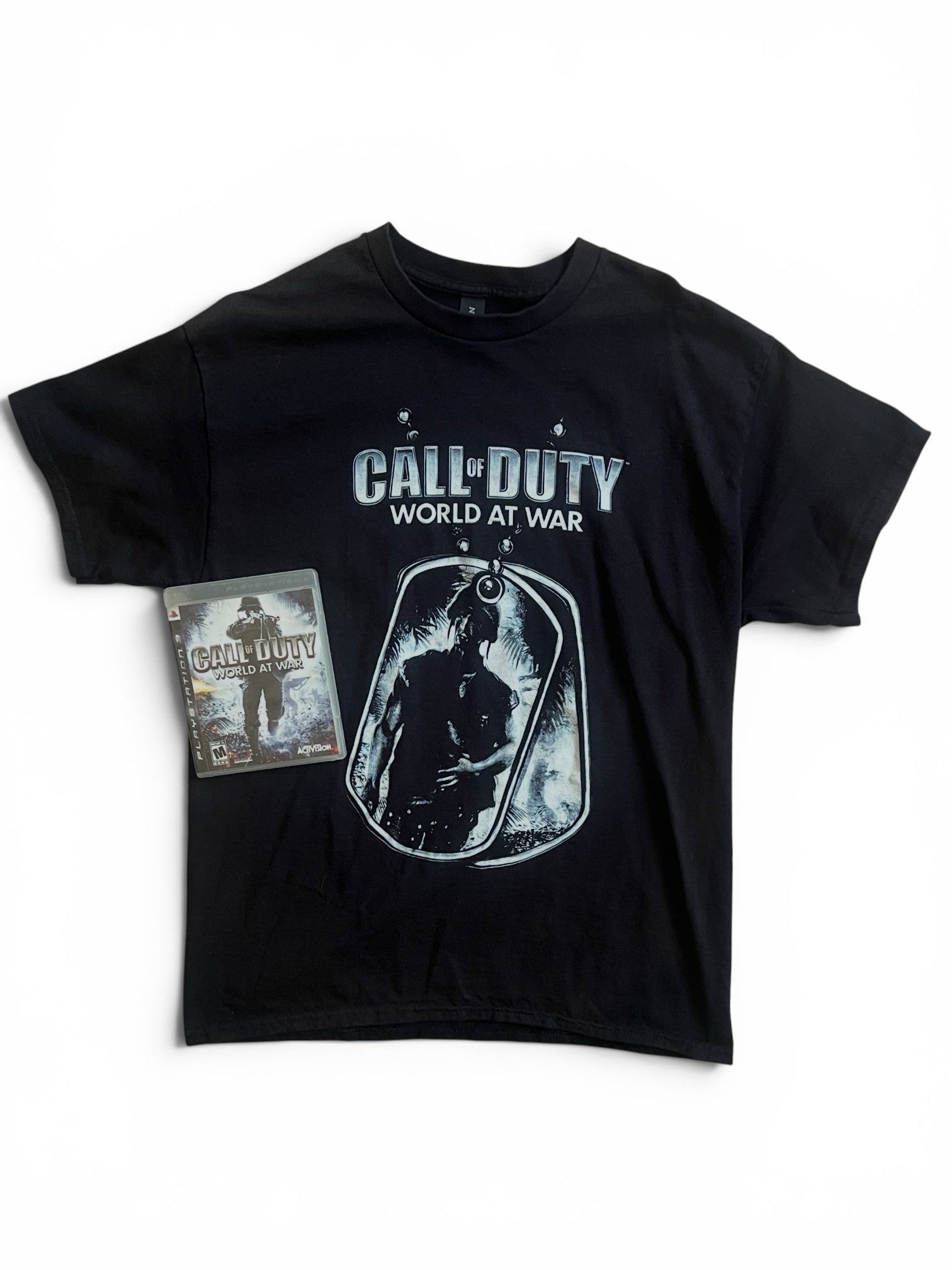 Call Of Duty World At War Tee Shirt (Doe Not Include The Disc)