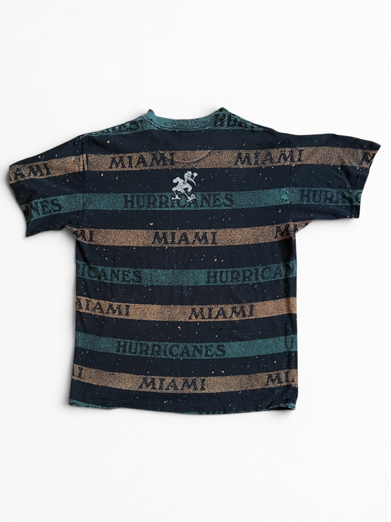 Miami Hurricanes Single Stitched 1991 Tee Shirt