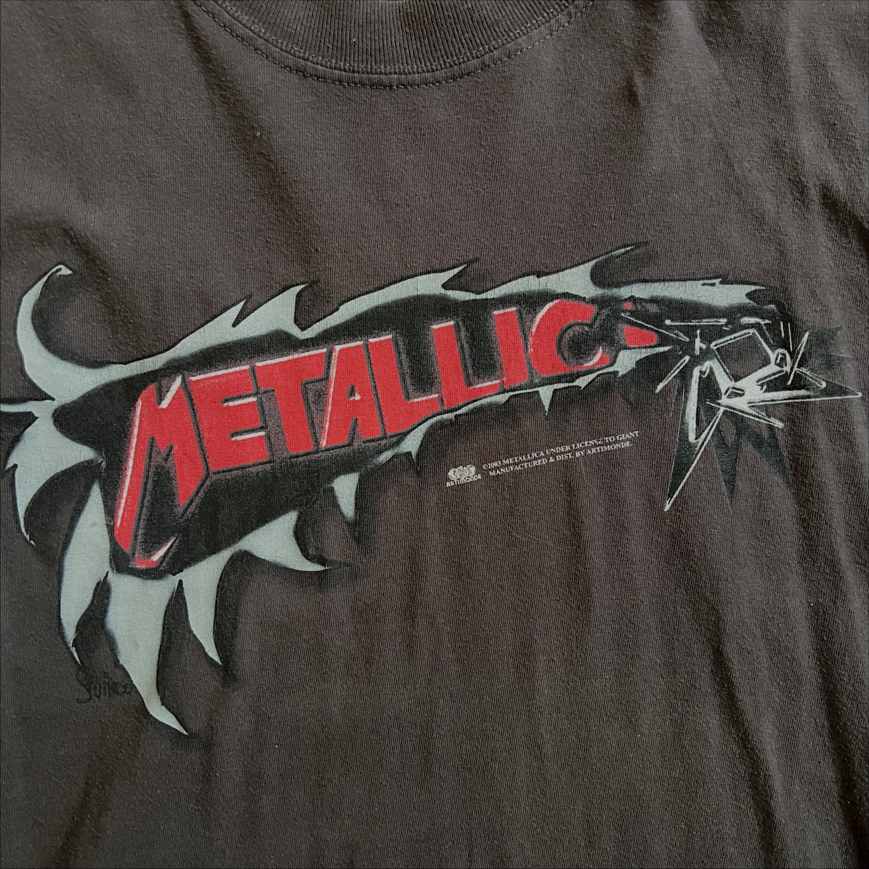 Metallica 2003 Artimonde Tee Shirt