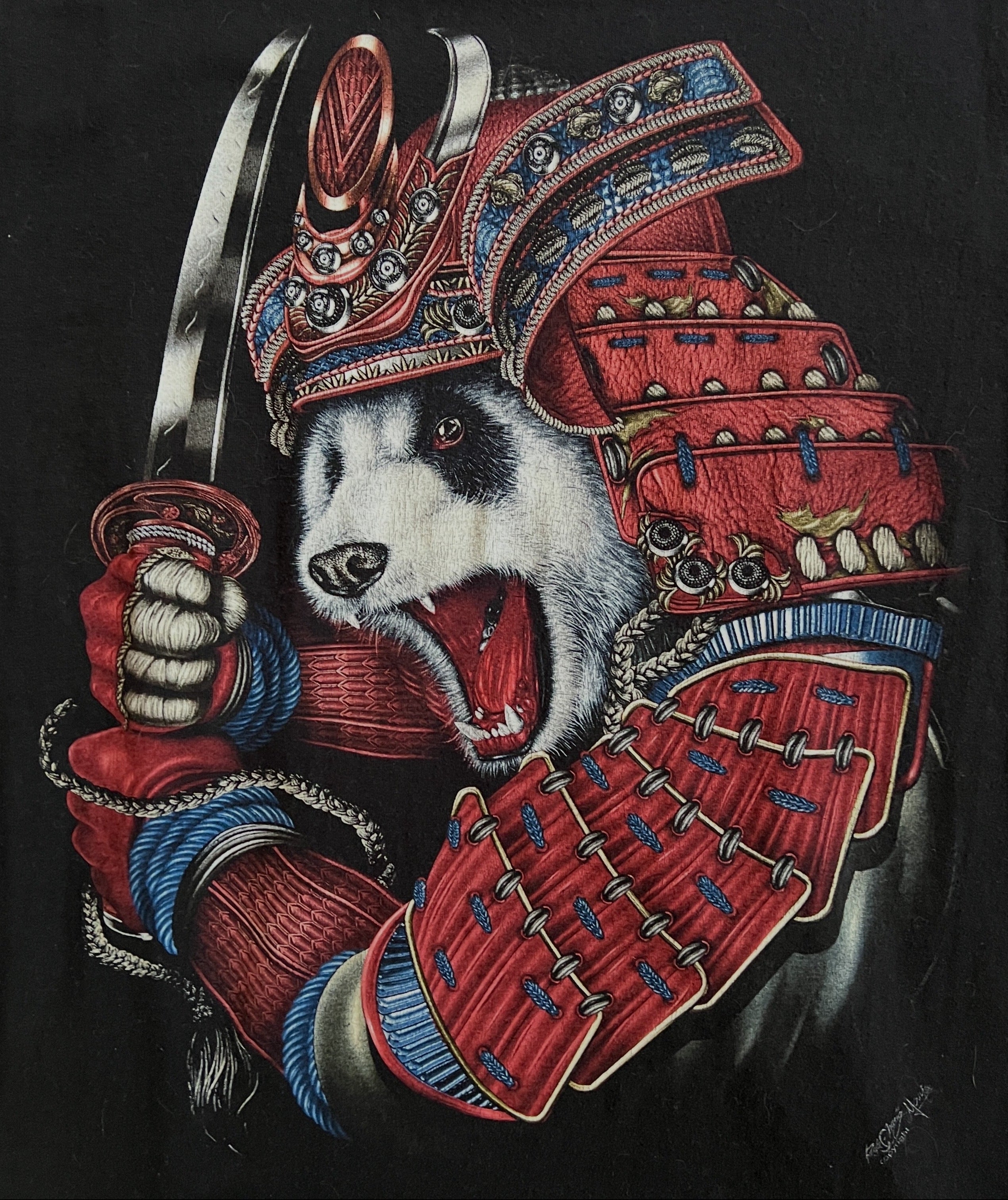 Panda Samurai Tee Shirt