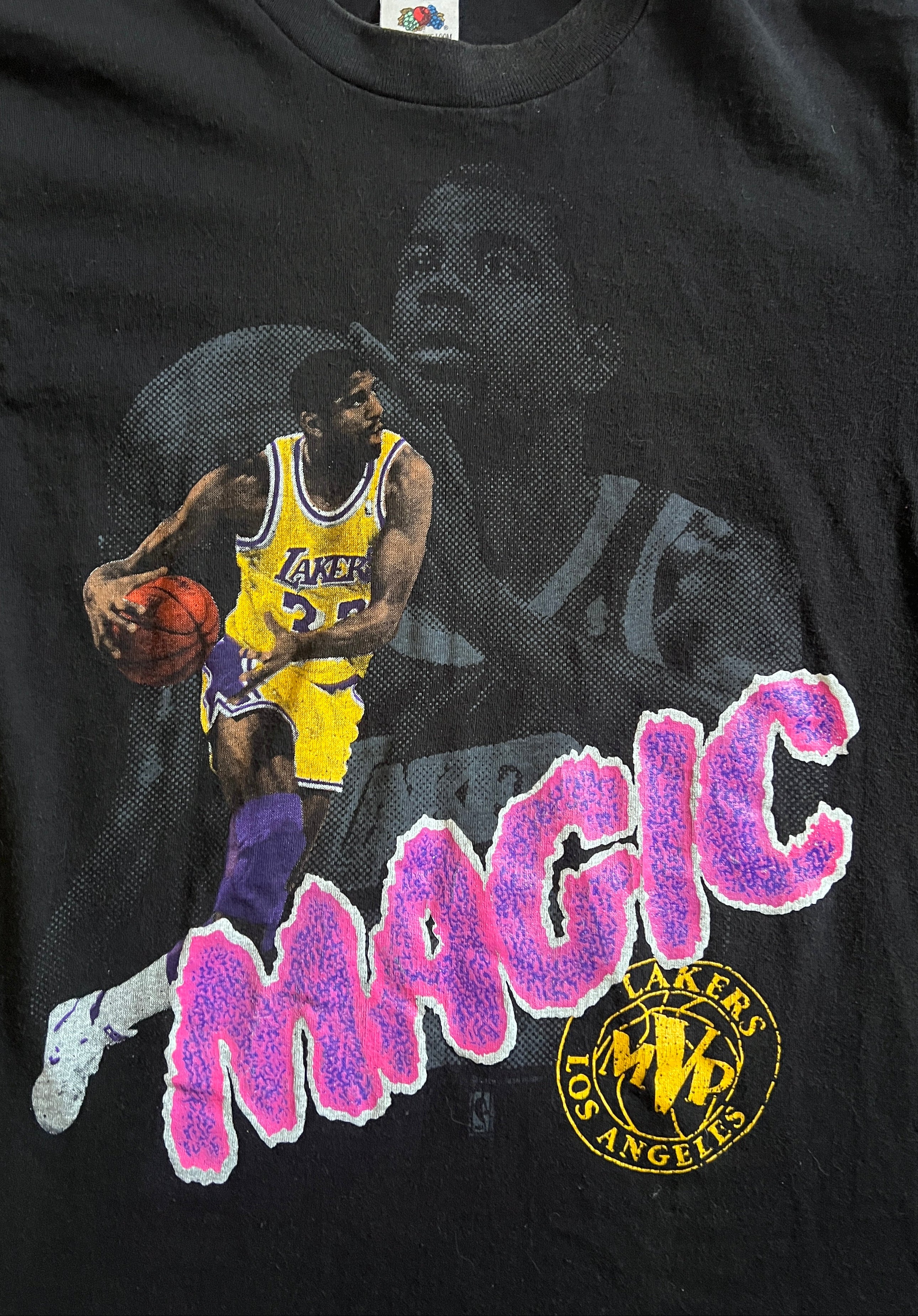 Magic Johnson 90s Single Stitched Tee Shirt