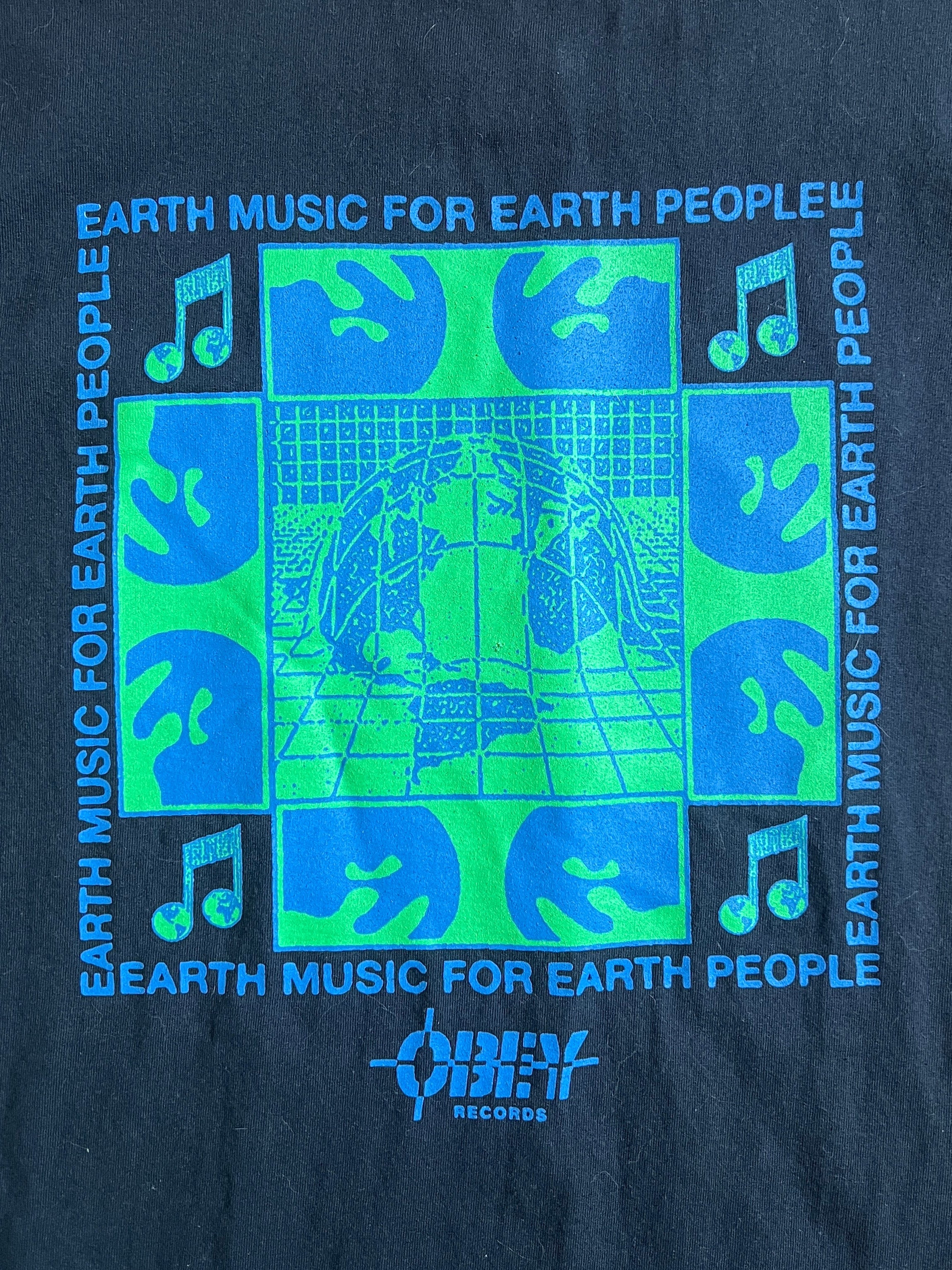 Obey Earth Music Tee Shirt