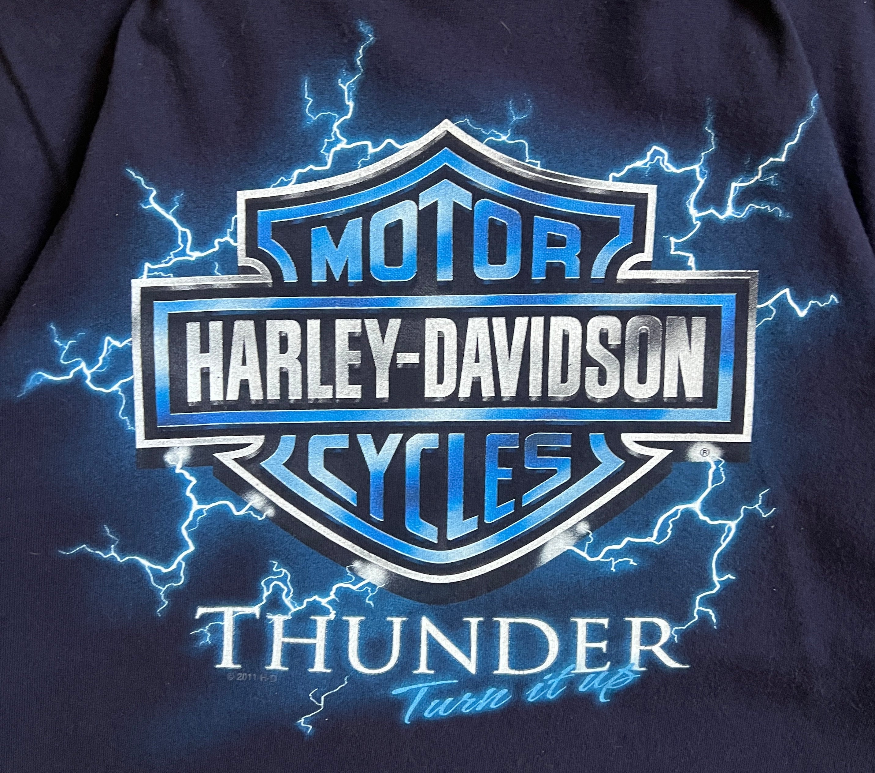 Harley Davidson ‘Thunder Turn it Up’ Tee Shirt
