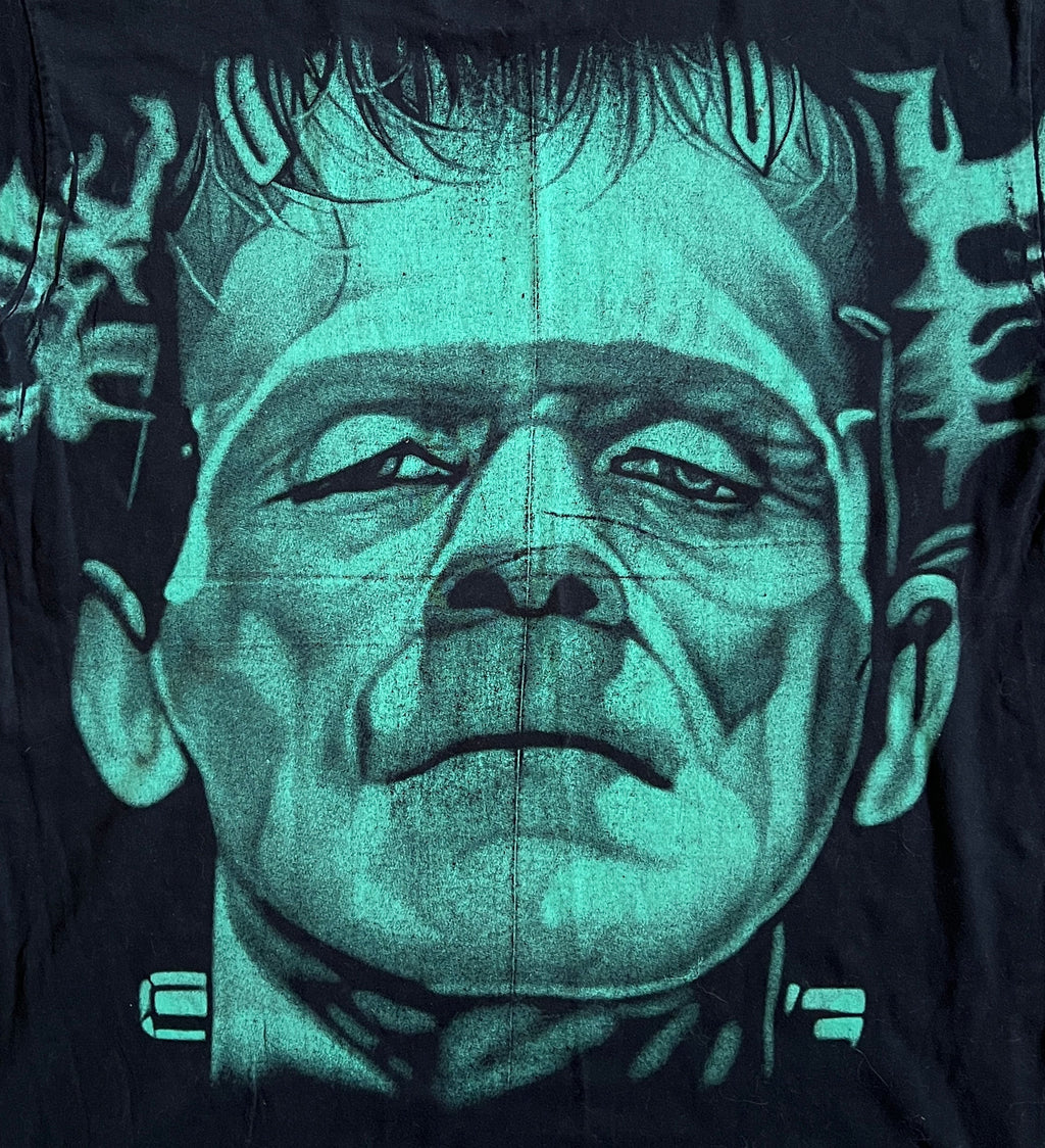 Frankenstein All Over Graphic Tee Shirt
