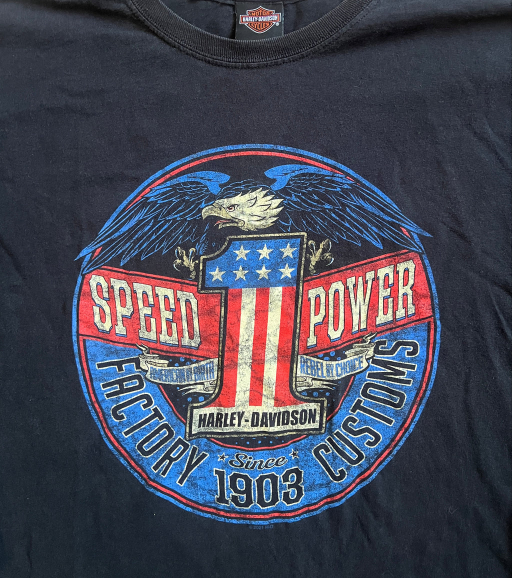 Harley Davidson Speed Power Long Sleeve Shirt
