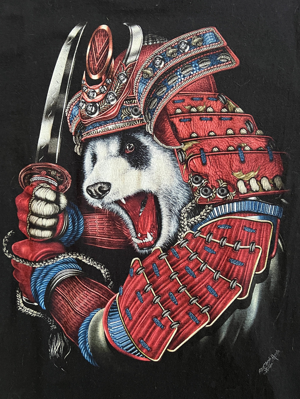 Panda Samurai Tee Shirt