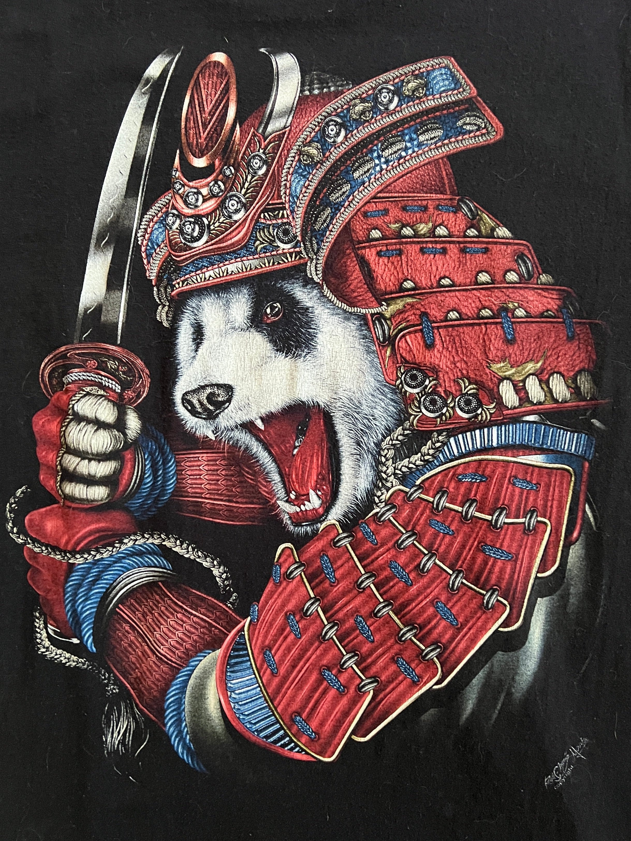 Panda Samurai Tee Shirt