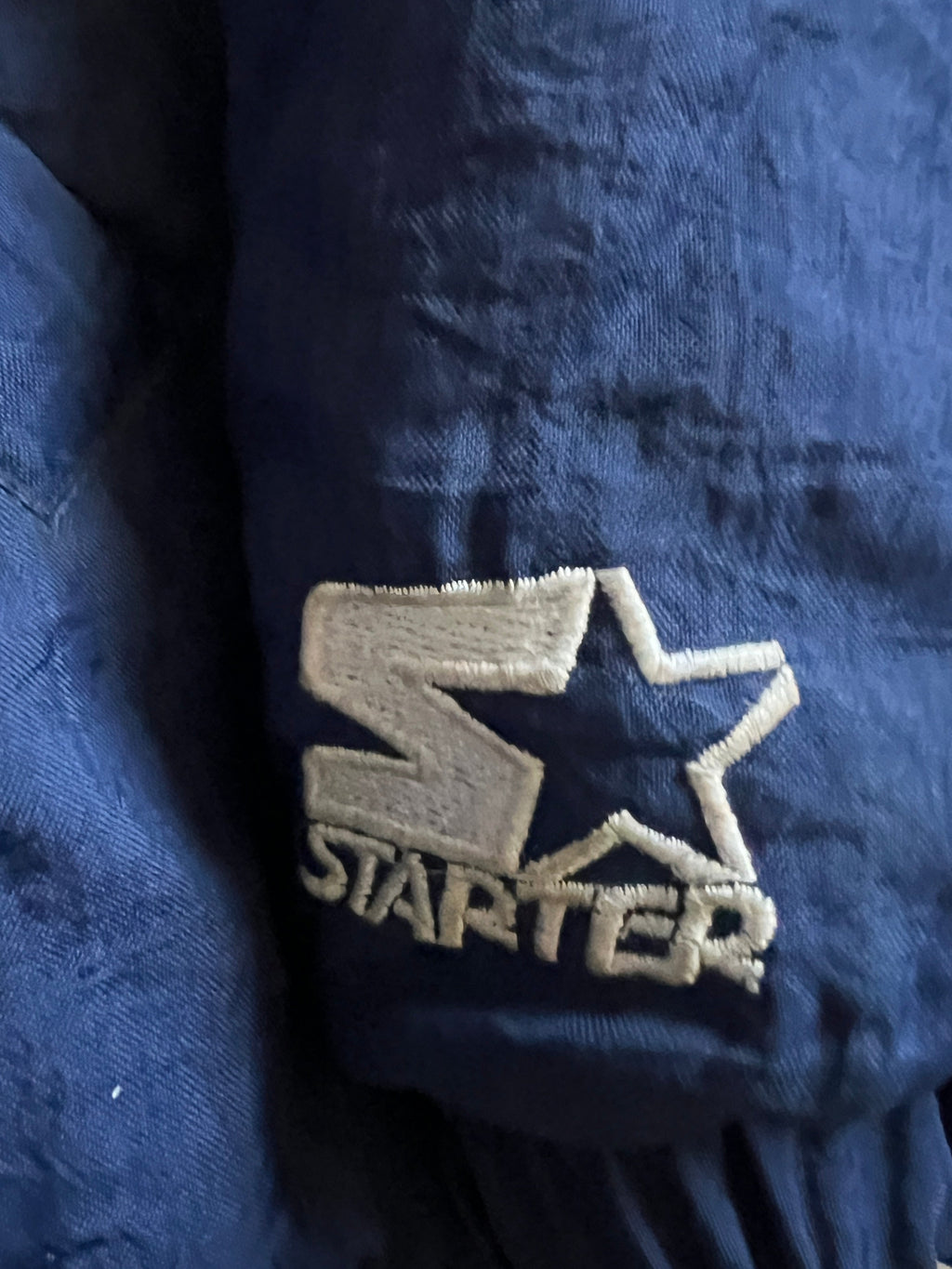 Notre Dame Quarter Zip Starter Jacket