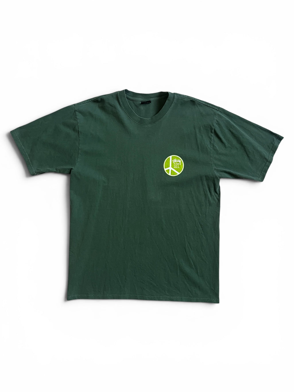 Stussy Peace Dot Pigment Tee Shirt