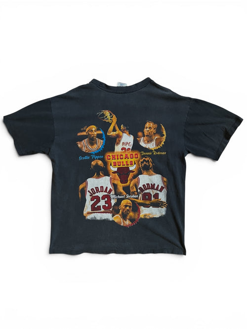 BOOTLEG FADED SINGLE STITCHED CHICAGO BULLS