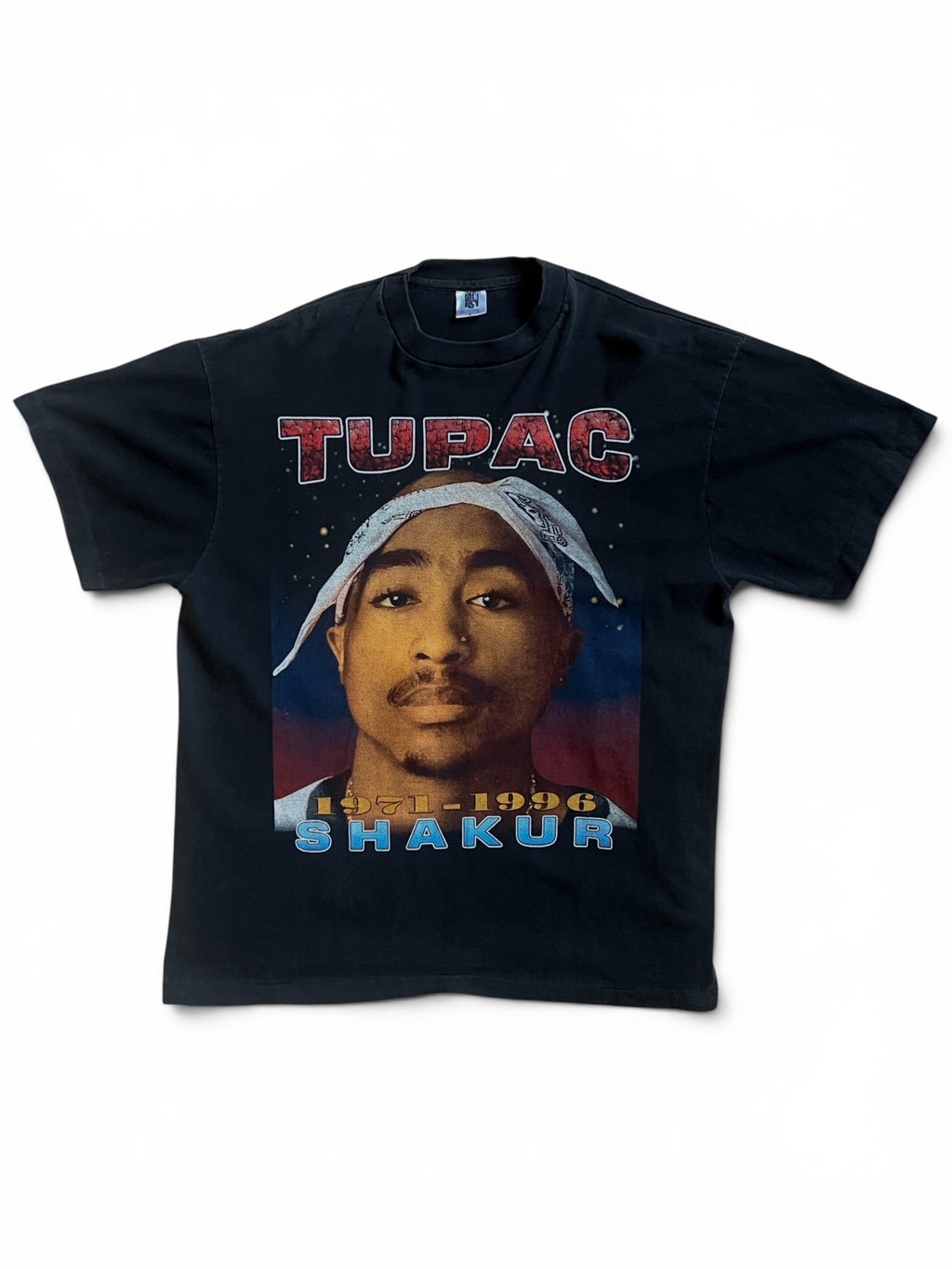 Bootleg Single Stitched Faded 2Pac Against All Odds